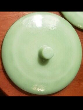Vintage 6" Jadeite Lid